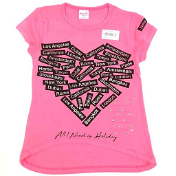 61163 Футболка (сердце)