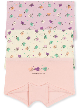 5748 Трусы шорты девочка многоцвет (BAYKAR)