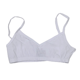 4488-01 Топ для девочки белый (BAYKAR)