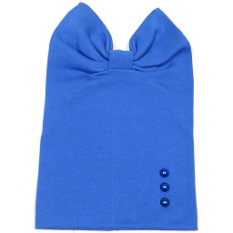 А28 Шапка для девочки "Бант"