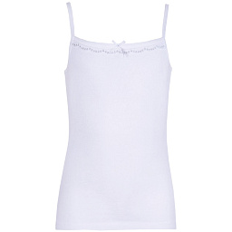 4234-01 Майка для девочки белая (BAYKAR)