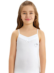 4090-01 Майка дев. белая (BAYKAR)