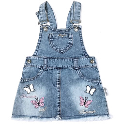 73751 Сарафан джинсовый