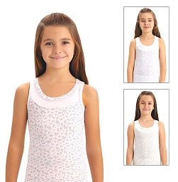 4532 майка для девочек многоцвет (BAYKAR)