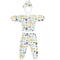 160/163 Комплект для новорожденного (футер)