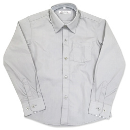 TF1811033 Рубашка для мальчика серая