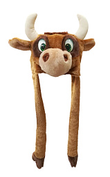 Шапка-маска Бычок арт.91011 (Карнавалия)