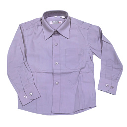 TF1314082 Рубашка мальчиковая (сиреневый)