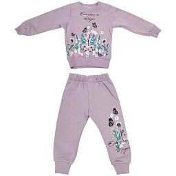 29527 Костюм для девочки утепленный