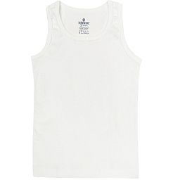 2030-01 Майка для мальчика белая (BAYKAR)