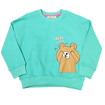 97657 Джемпер для девочки от 485.00 Турция/Lily Kids; хлопок 100% 97657 Джемпер для девочки