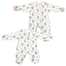 36/422 Комбинезон интерлок (с молнией)