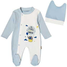 4540 Комбинезон+шапочка