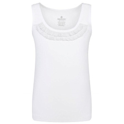 4232-01 Майка для девочки белая (BAYKAR)
