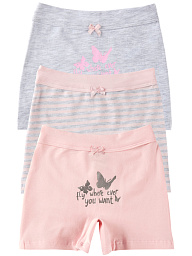 5416 Трусы шорты для девочки многоцвет (BAYKAR)