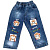 80984/2 Джинсы детские (обезьянки)/1