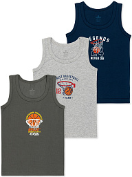 2552 Майка для мальчика многоцвет (BAYKAR)