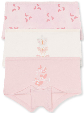 5848 Трусы шорты для девочек многоцвет (BAYKAR) от 141.00 Турция/BAYKAR; хлопок 95%; эластан 5% 5848 Трусы шорты для девочек многоцвет (BAYKAR)