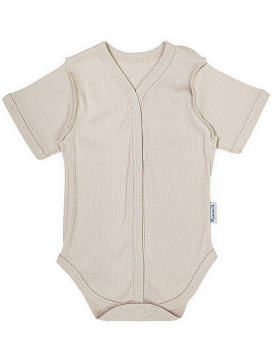 159/522 Боди кор/рук.однотон (интерлок)