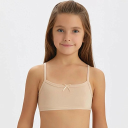 4766-03 Топ для девочек бежевый (BAYKAR)