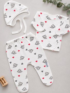 160/215 Комплект для новорожденного футер