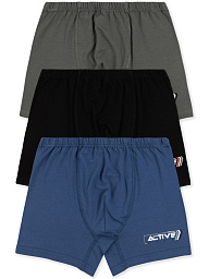 3918 Боксеры для мальчиков многоцвет (BAYKAR)