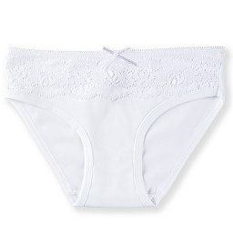 5212-01 Трусы для девочек белые (BAYKAR)
