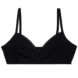 4486-02 Топ для девочки черный (BAYKAR)