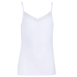 4208-01 Майка для девочки белая (BAYKAR)