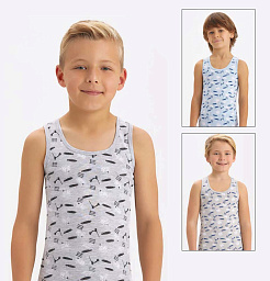 2654 Майка для мальчиков многоцвет (BAYKAR)