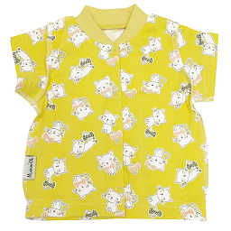 44/373 Кофточка ясельная кор.рукав (кулирка)