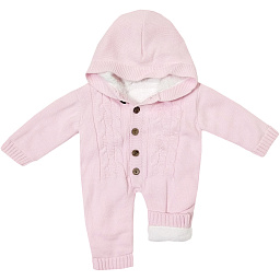 4564 Комбинезон вязаный на махре